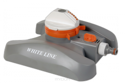 WHITE LINE 2-funkcyjny zraszacz z przekładnią 
