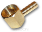 Łącznik kątowy 1/2" x 10mm - MOSIĄDZ 