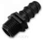 Łącznik GZ 1/2", wtyk na wąż 20mm
