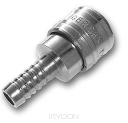 SE3-4SH/STEEL - Szybkozłącze na wąż 12,5mm STAL-CHROM