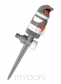 WHITE LINE Zraszacz obrotwy 2-funkcyjny 