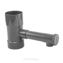 Zbieracz / łapacz wody deszczowej z zaworem - 80mm