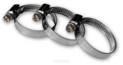 Opaska ślimakowa nierdzewna BRADAS 90-110mm 