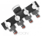 WHITE LINE Rozdzielacz 4-drożny z zaworami