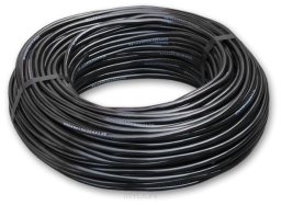 Wąż PVC BLACK do mikro zraszaczy, 3,5 x 6mm, 100m 