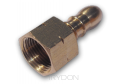 Złącze do węża GW3/8"L / 9-10mm - MOSIĄDZ 