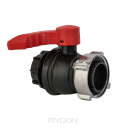 Zawór kulowy IBC GWS75x6 z wylotem GZ S60x6
