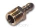 Złącze do węża GZ3/8"L / 9-10mm - MOSIĄDZ