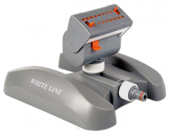WHITE LINE Regulowany zraszacz oscylacyjny, 16 dysz 