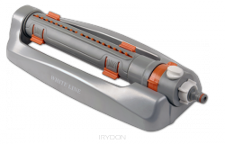 WHITE LINE Metalowy zraszacz oscylacyjny o zmiennej szerokości 